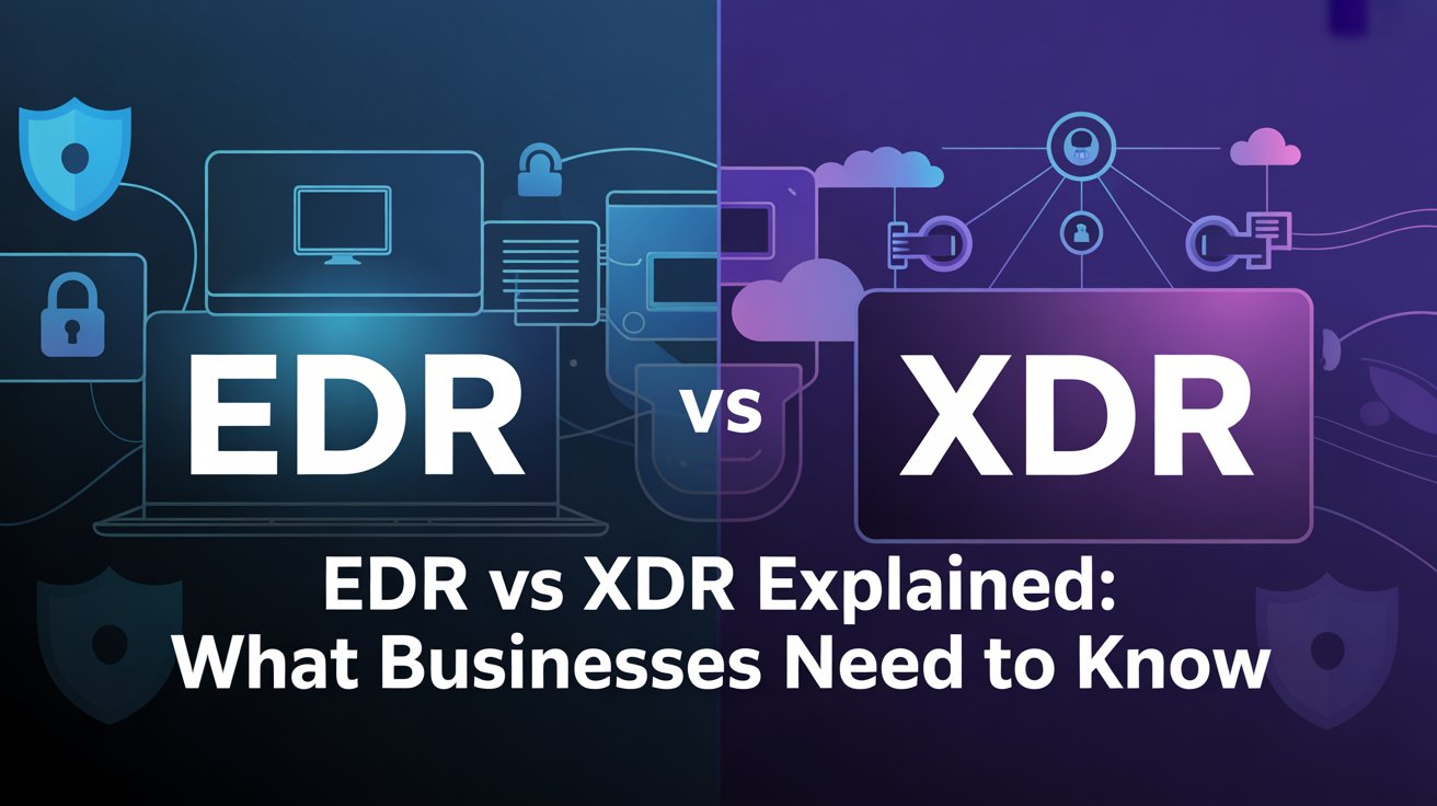 EDR vs XDR Explained: What Businesses Need to Know