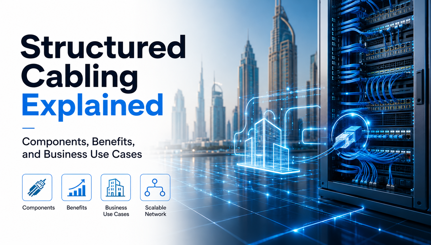 Structured Cabling Explained: Components, Benefits, and Business Use Cases