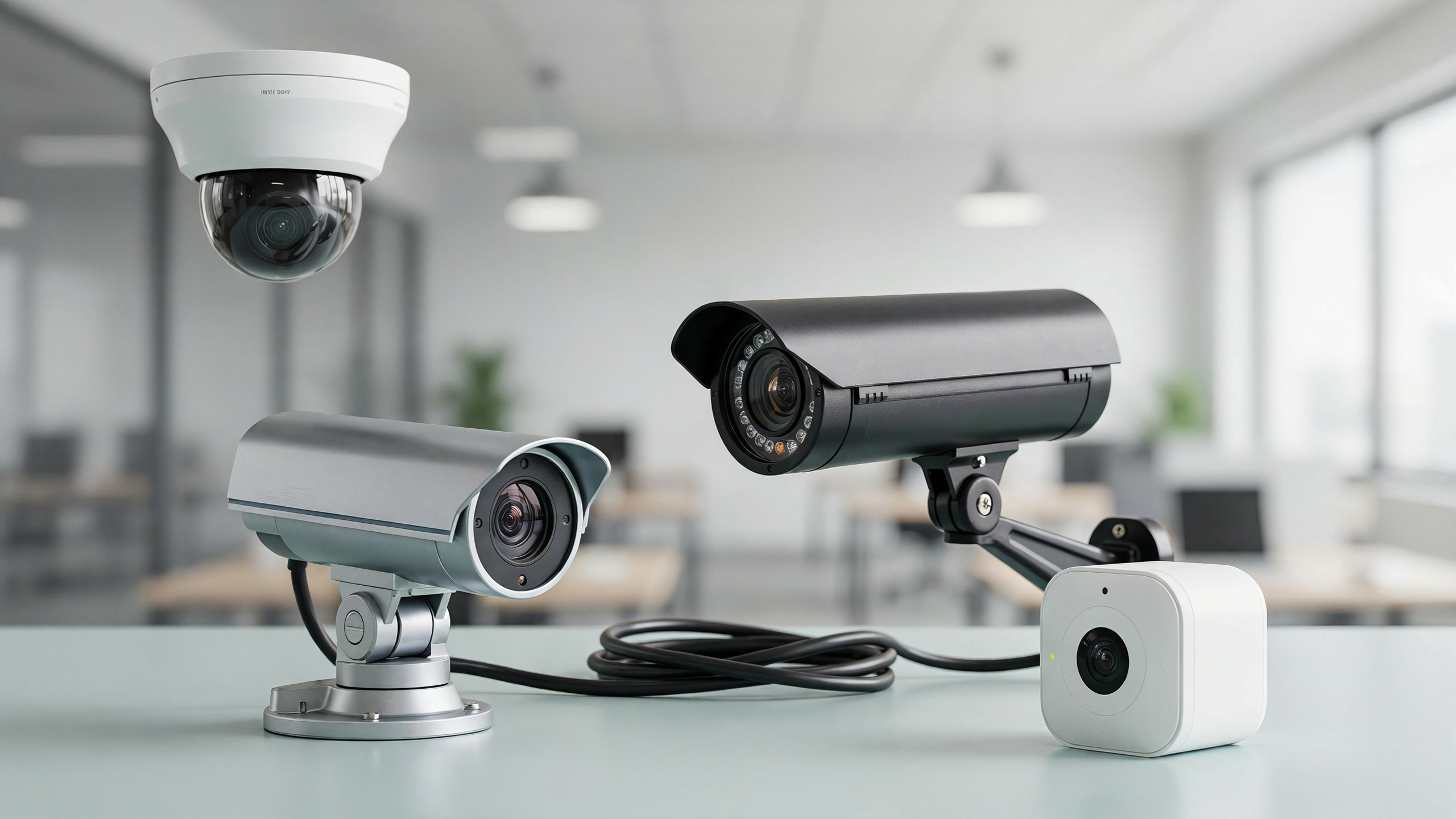 Different Types of CCTV Cameras Explained: A Complete Guide for Businesses