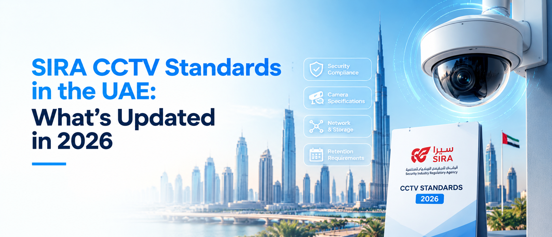 SIRA CCTV Standards in the UAE: What’s Updated in 2026